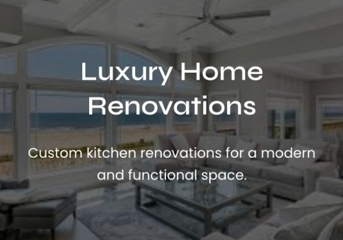 #1 Voted Best Luxury Home Renovations Services in Washington D.C., Maryland, and Virginia (DMV)